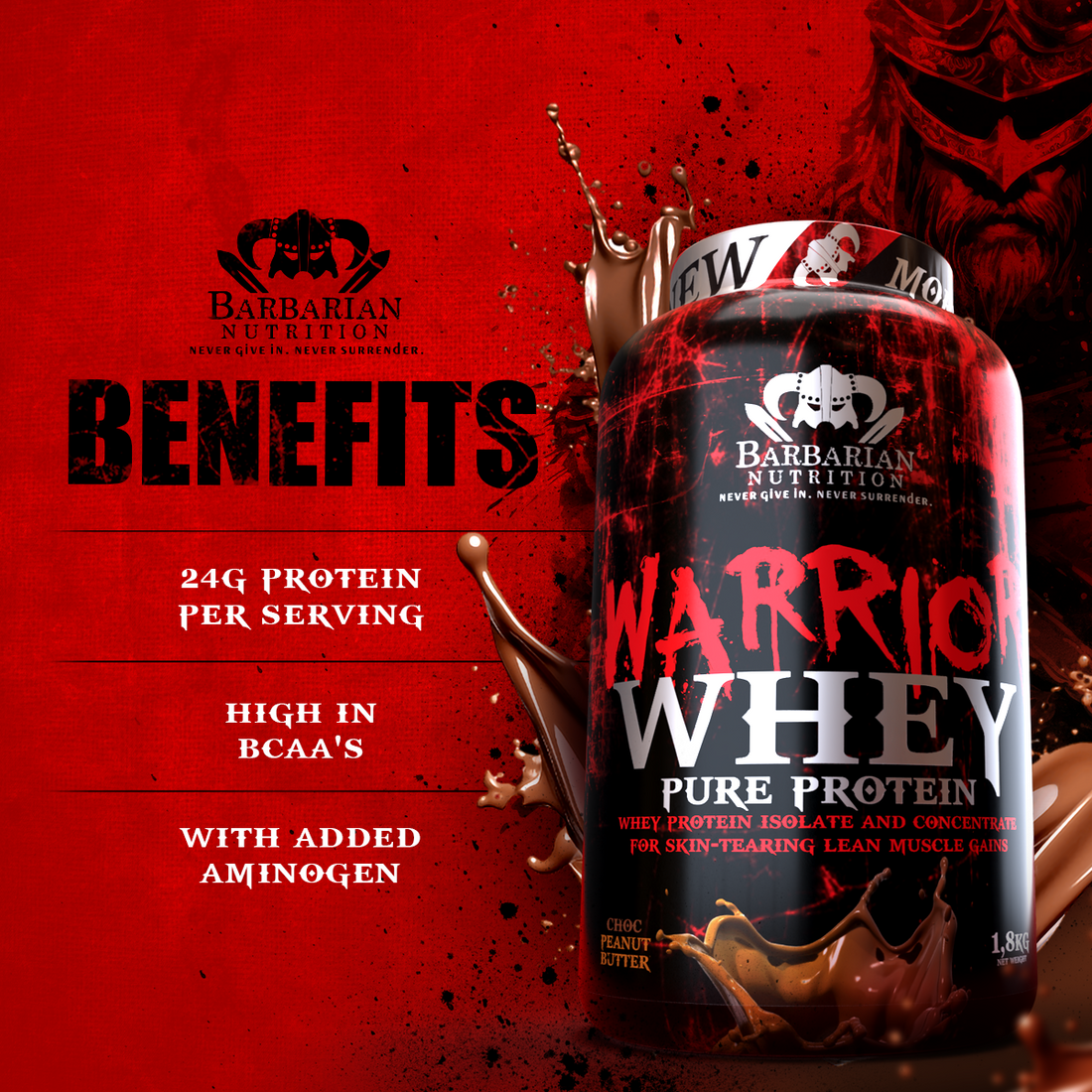 Barbarian Warrior Whey